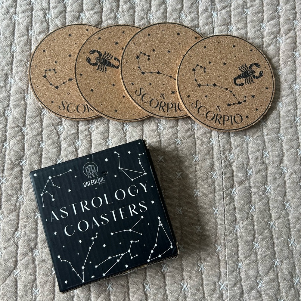 Scorpio Coasters